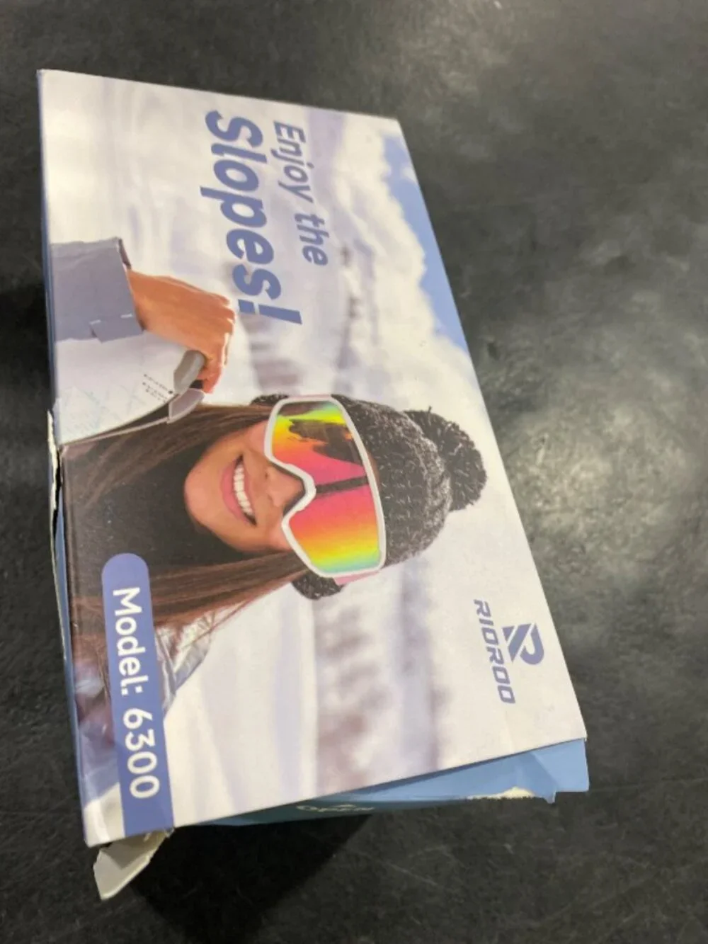 RIOROO Ski/Snowboard Goggles for Men Women, OTG Snow Goggles Anti Fog 100% UV